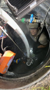 Ciszterna tisztítás